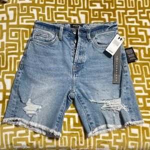 NWT Earnest Sewn - New York Women’s Emma Blue Jean shorts.